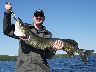 Fischen in Schweden