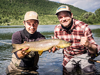 Fliegenfischen Camp Umea